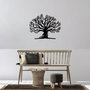 Wallity Monumental Tree 18 Escultura de Pared Negra